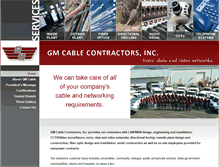 Tablet Screenshot of gmcable.com